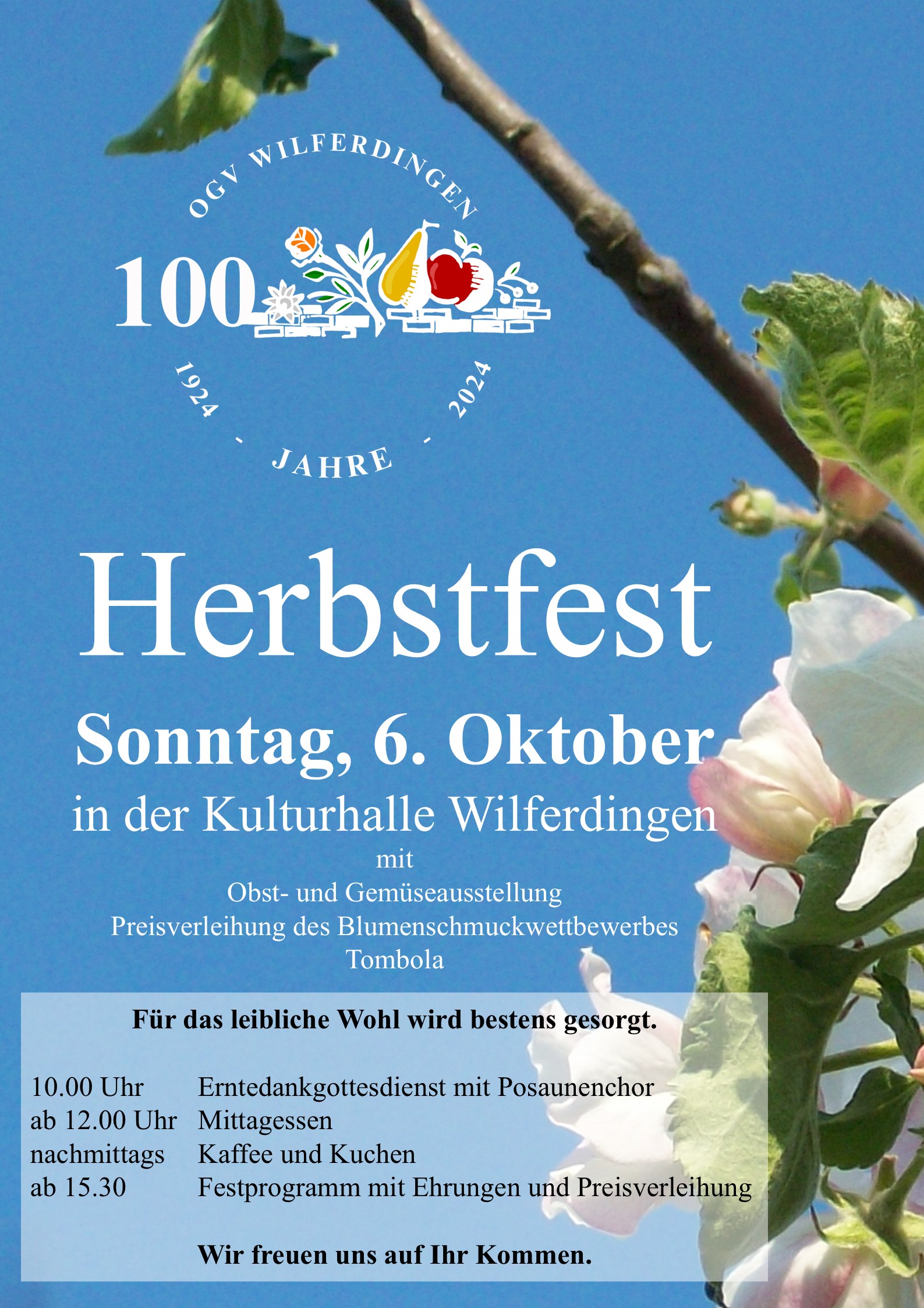 Plakat Herbstfest 2024